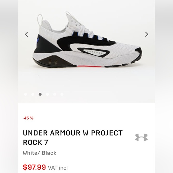 UNDER ARMOUR W PROTECT ROCK 7 - Picture 1 of 9